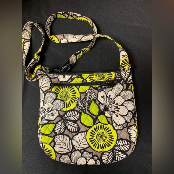 Vera Bradley Women’s Purse Bag. Green & White Like New. - Picture 3 of 6